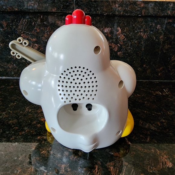 Vintage Rhythm Singing Rock and Roll Chicken Alarm Clock - Picture 4 of 4